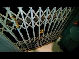 Vintage manually controlled lifts in New York USA