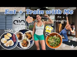 EAT & TRAIN WITH ME to Stay FIT & HEALTHY | Pilates, High Protein, Mindful Eating, Golfing✨🥗⛳️
