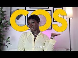 COS NEW IN SHOP WITH ME - WARDROBE ESSENTIALS NEW IN FOR SPRING 2025  | RACHEAL AS