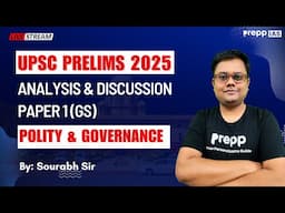 UPSC Prelims 2025 Polity & Governance Analysis: Key Questions, Trends & Cut-off Insights! #UPSC2025