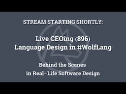 Live CEOing Ep 896: Design Review of Geo + Dates