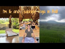 I Left School to Teach Yoga in Bali (at 16)