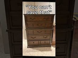 Saved from the DUMP | Ugly Duckling Furniture Makeover  #furnitureflip #diy #furnituremakeover