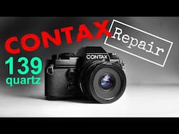 Contax 139 Quartz - Film Camera Repair - Shutter Not Firing