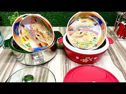 Cello Roti Casrole Steel & Plastic   Cello chapati Casrole full review