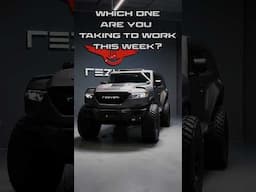 Which one are you taking to work this week?