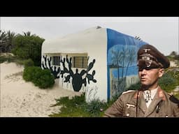 I discover a WW2 era German bunker from Rommel's 'Afrika Korps' on Skanes beach in Tunisia
