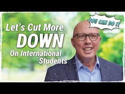 Let’s Blame It All on Migrants?｜Dutton Proposes Further Cuts on International Students