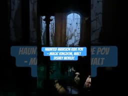 Haunted Mansion Ride POV – Magic Kingdom, Walt Disney World! #disney #hauntedmansion