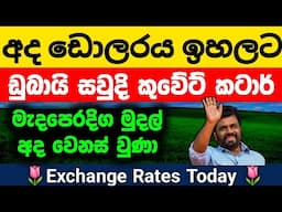 💵අද ඩොලර් එකේ මිල |Dollar rate today sri lanka |kuwit dinar exchange rates |saudi riyal to lkr