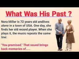 Learn English Through Story Level 3 | Graded Reader Level 3 | English Story | The Sound From Past