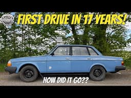FIRST WASH & DRIVE IN 17 YEARS -  PLUS WELDING & MORE! Left for Dead Volvo 240