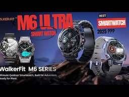 WalkerFit M6 Ultra smart watch. New for 2025. Unboxing and first look.
