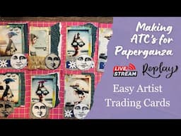 Easy Artist Trading Cards / Livestream Replay