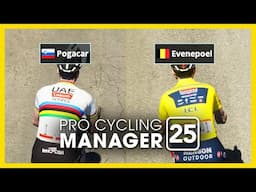 REMCO vs POGAČAR on Pro Cycling Manager 25 at Critérium du Dauphiné 2025 - Mountain Gameplay