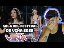 REACCIONANDO A LA GALA DEL FESTIVAL DE VIÑA 2025 🌊🌺🌼