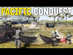 US MARINES STORM the PAFICIC FRONT in Gates of Hell | Pacific Conquest mod