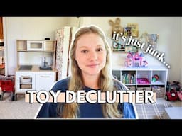 what my kids actually play with 👑 | DECLUTTER toys without guilt + kids toy decluttering motivation