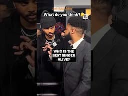 The last guy dropped a gem!💎Who’s the best singer alive to you?