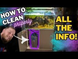 HOW TO clean an external cannister filter. + ONE thing that everyone MISSES!