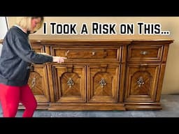 Giving New Life to a Worn-Out Dresser—Full Restoration & Transformation | Epic Furniture Flip Tips