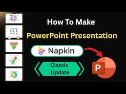 Free PowerPoint presentation using Napkin Ai | How to make PowerPoint presentation