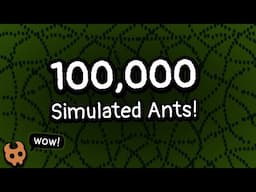 How I Simulated 100,000 Ants for my indie game