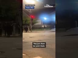 LA resident shot ‘point blank’ with ‘less lethal’ ammunition: eyewitness account