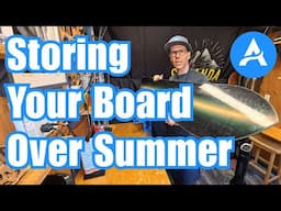 How To Store A Snowboard Over Summer / Preparation And Storage Wax