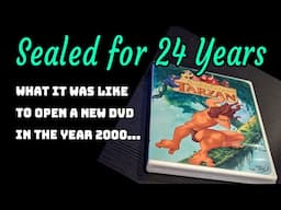 Sealed Unopened Tarzan DVD From The Year 2000 - Unwrapping Video
