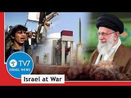 Houthis launch missiles against Israelis; Israel destroys al-Hodeidah port TV7 Israel News 11.06