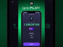 How to Earn 7 Percent With Solana in Exodus!