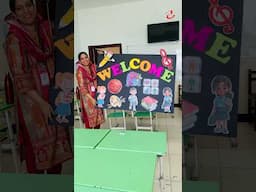 Welcome board for School/ School activities