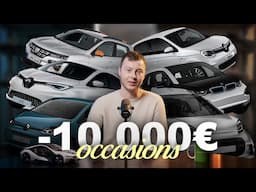 Voitures électriques d'occasion : les meilleurs modèles à moins de 10 000 € !