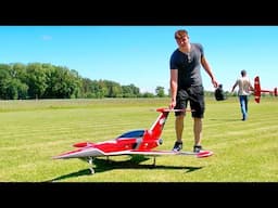 RC DIAMOND JET INCREDIBE FAST !!! / MODEL TURBINE JET FLIGHT OVER 380 KMH 235 MPH / FLIGHT DEMO !!!