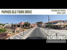A Drive Around Paphos Old Town In 4K