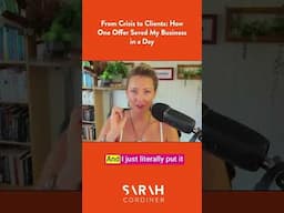 From Crisis to Clients: How One Offer Saved My Business in a Day