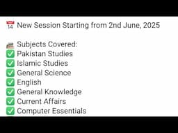 Admissions Open | One paper Test Preparation| FPSC-SPSC-KPSC-BPSC| NTS-OTS-PTS| #test