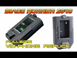 BLADE RUNNER 2049 Vid-Phone Lifesized Replica - 3D PRINT