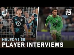 MNUFC vs San Diego FC | Postgame Interviews | Wessel Speel and Wil Trapp