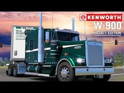 ATS NEW Kenworth W900 Legacy Edition ᐅ 2025 NEW SCS Truck [491] AMERICAN TRUCK SIMULATOR