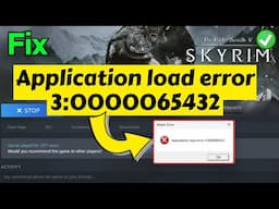 Steam application load error 3:0000065432 Fix