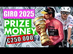 Giro d'Italia 2025 Prize Money BREAKDOWN: How Much Did Simon Yates and Team Visma Lease A Bik Win?