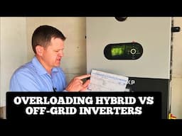 Overloading the Eg4 12,000xp.... VS a Hybrid Inverter - What's better?