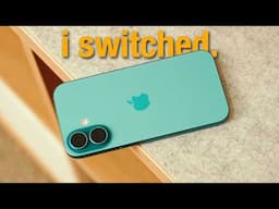 Flagship Android User Switches to iPhone 16! (1 Week Later)