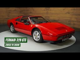 Ferrari 328 GTS | Timing belt set replaced | European car | 1989 -VIDEO- www.ERclassics.com