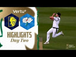 Highlights: Durham vs Yorkshire - Day Two | Yorkshire take to the field on day two
