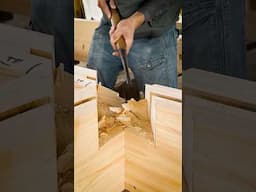 【丸桁 刻みから組み込み】#大工 #宮大工 #伝統建築 #carpenter #woodworking #japanesearchitecture