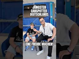 Kleiner Carspotter, großer Moment! 🏎️📸