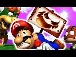 oh boy i hope this isn't "EVIL Mario 64" (it was.)